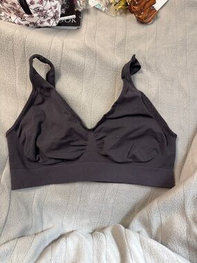 Fruit of the Loom Black Seamless Wireless Bralette